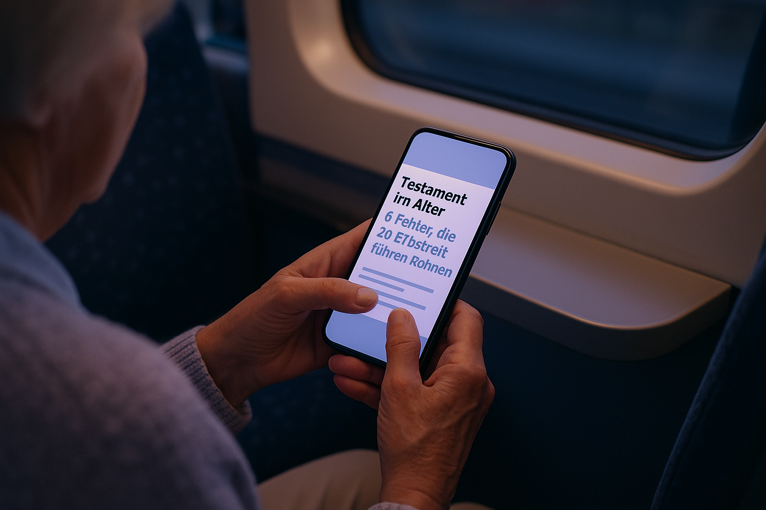 Testament im Alter: 5 Fehler, die zu Erbstreit führen können